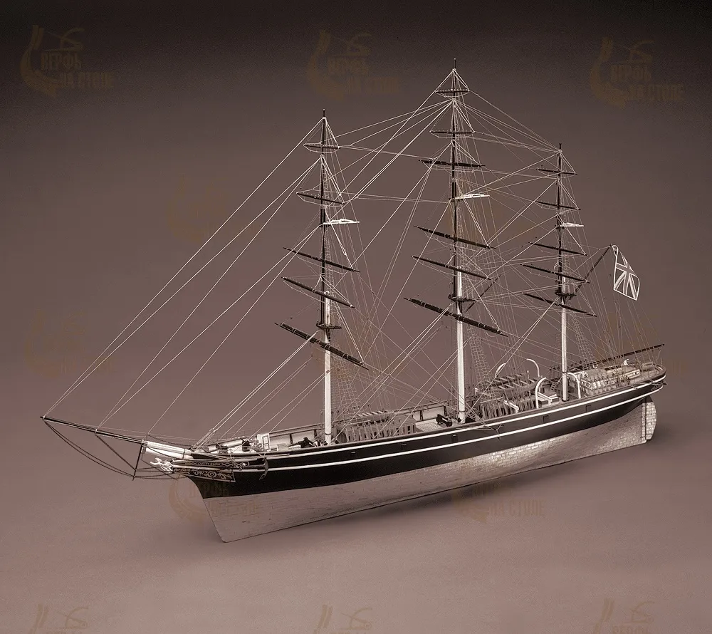 Чертеж клипера Cutty Sark