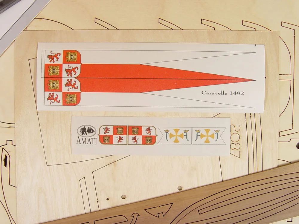 модель корабля Nina