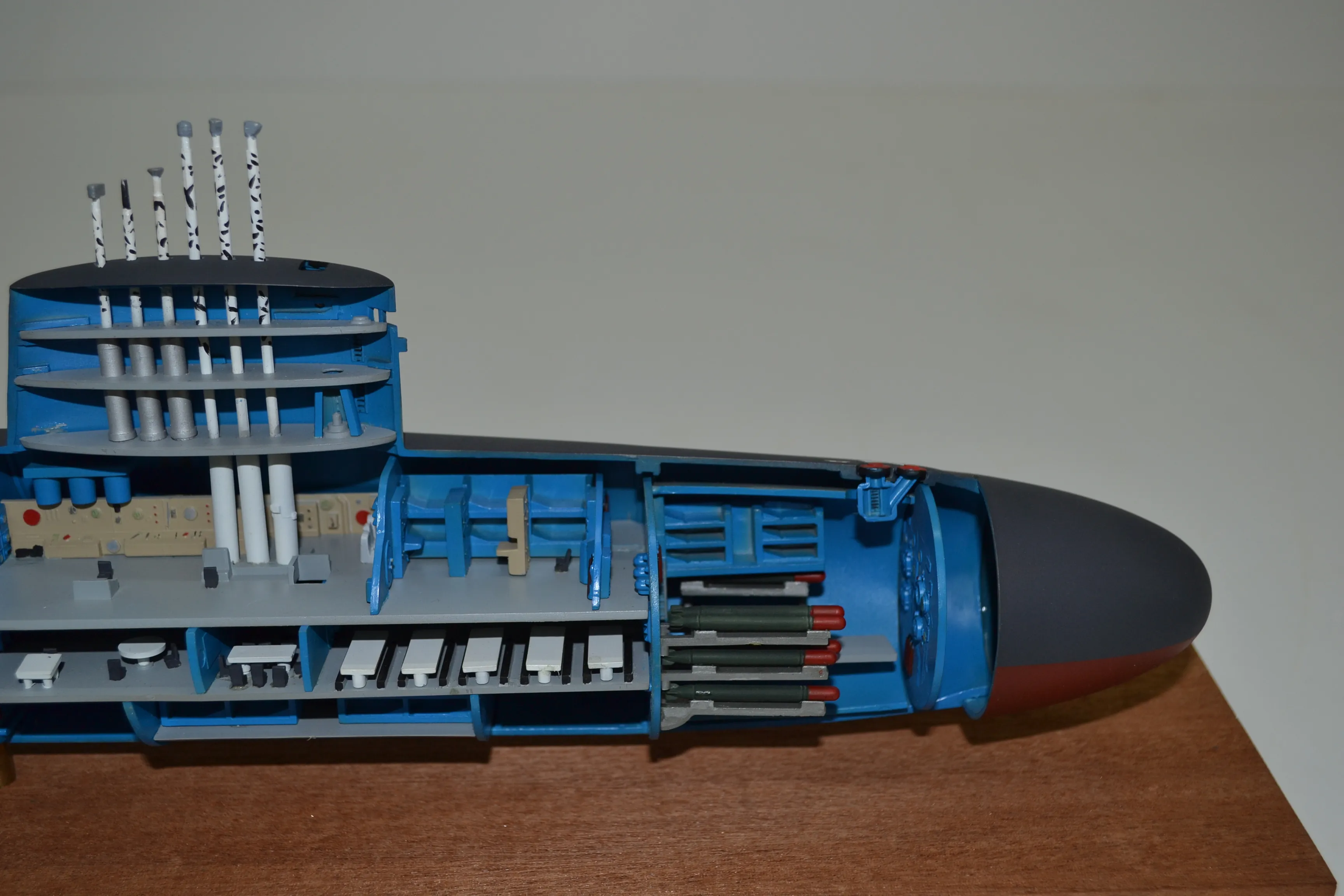 Модель корабля Подводный ракетоносец USS Andrew Jackson (SSBN-619) - Верфь на Столе