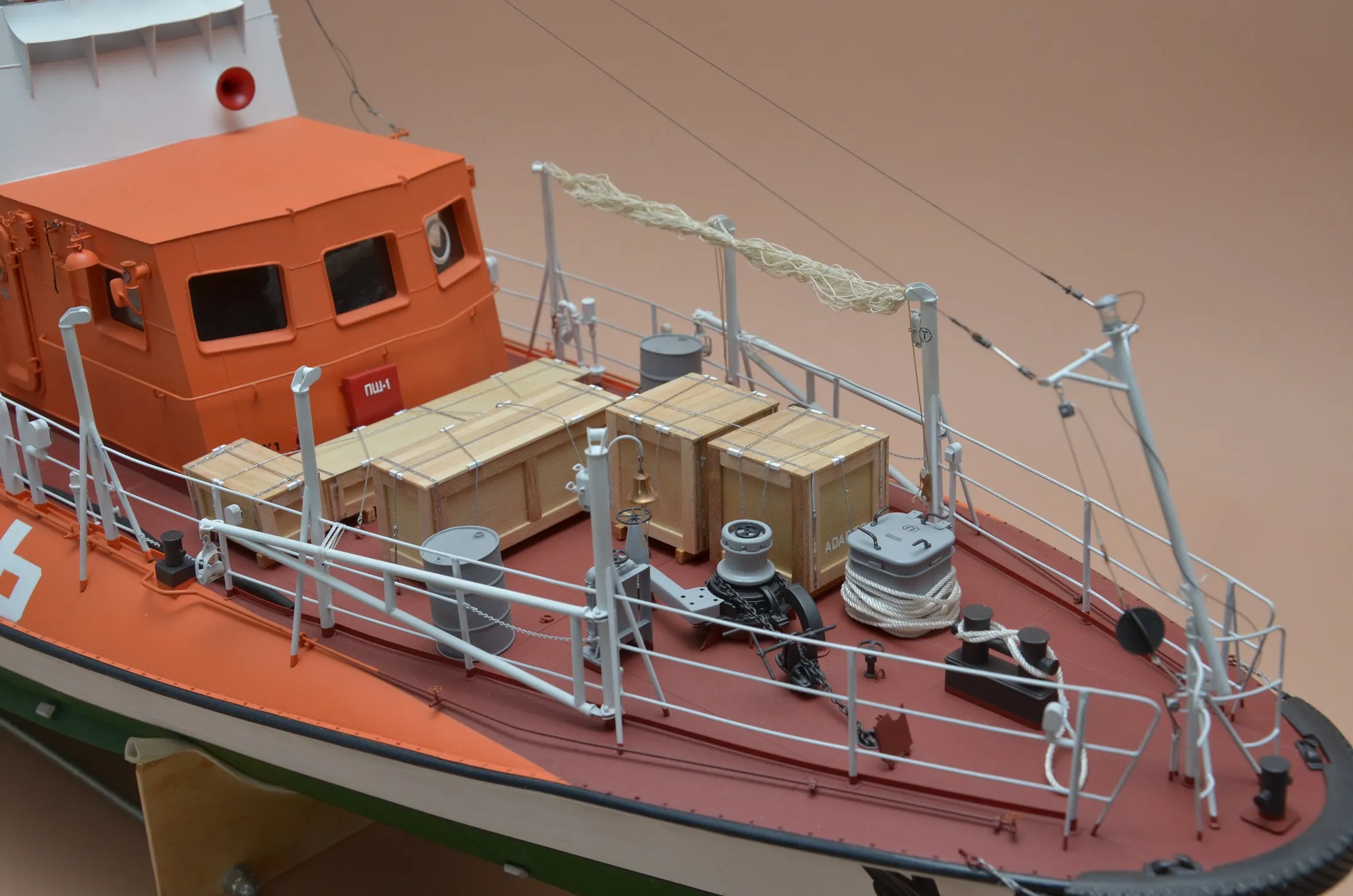 Модель корабля «Метель», проект 1458 - Верфь на Столе