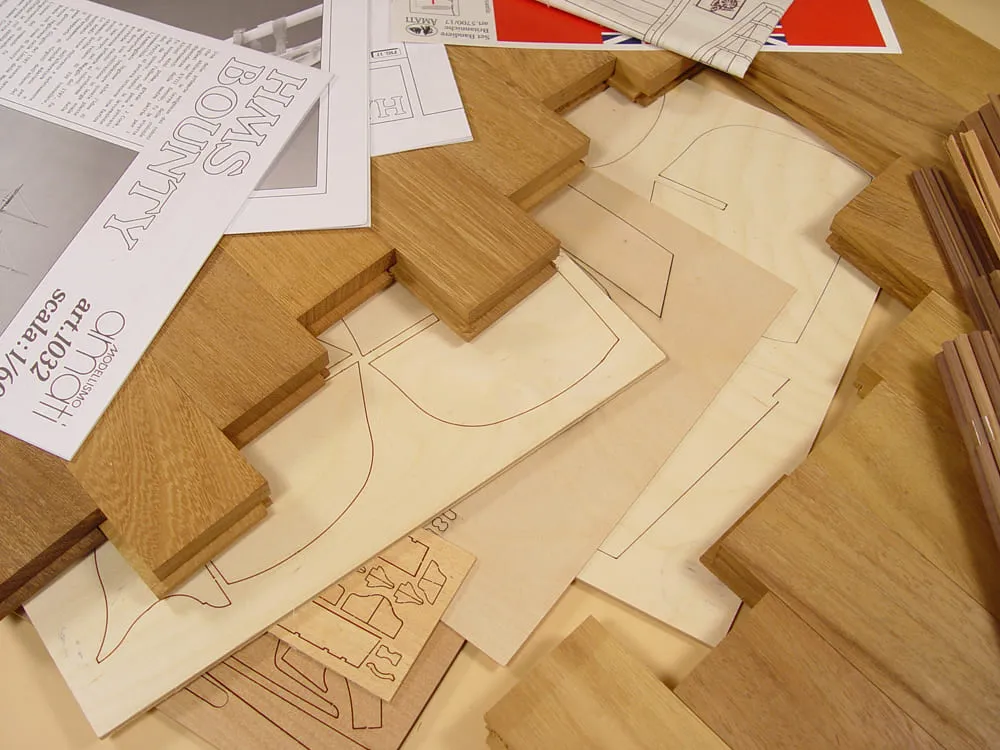 модель корабля HMS Bounty (Баунти)