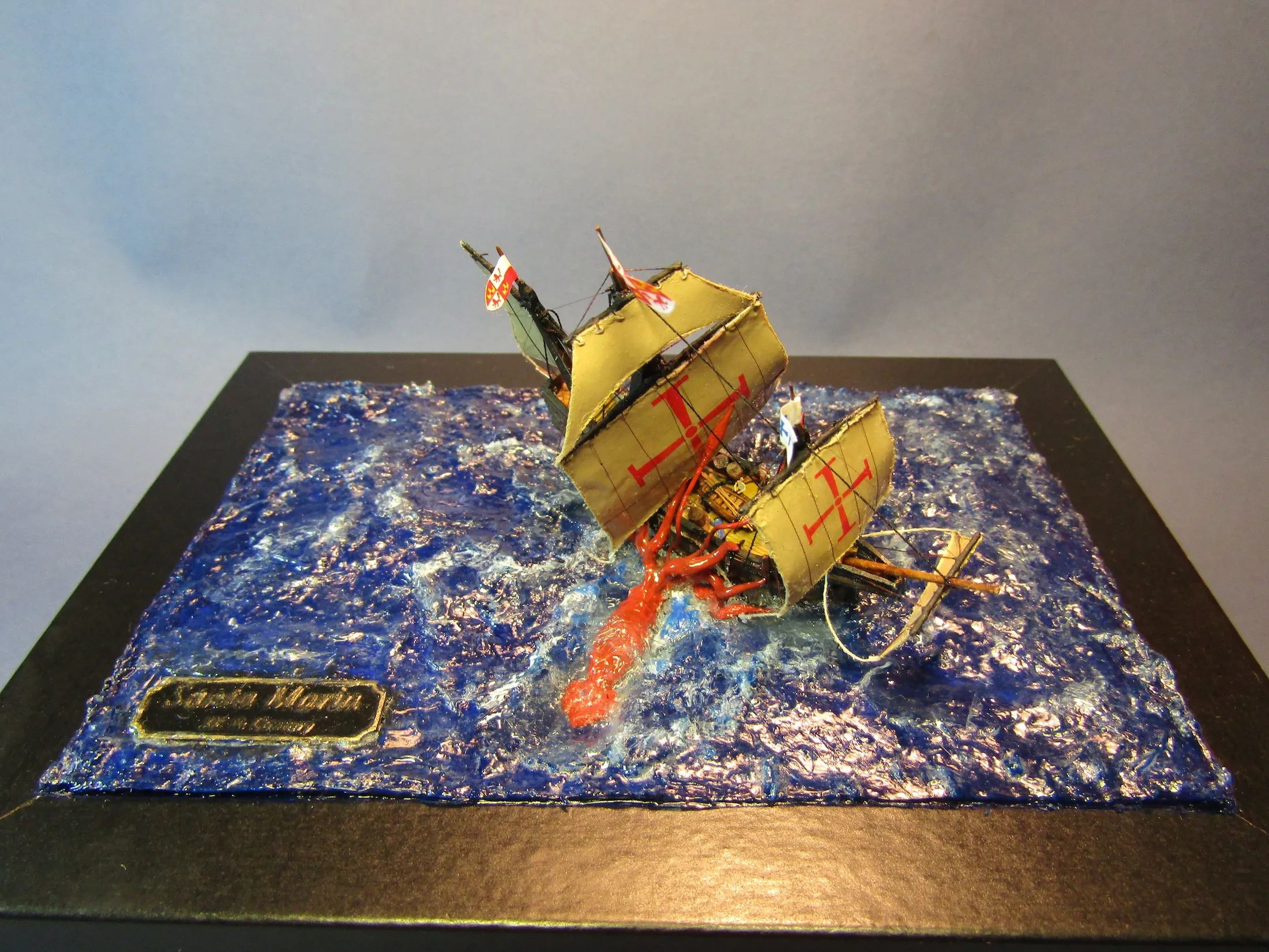 Модель корабля Каравелла “Santa Maria” 1492 г. - Верфь на Столе