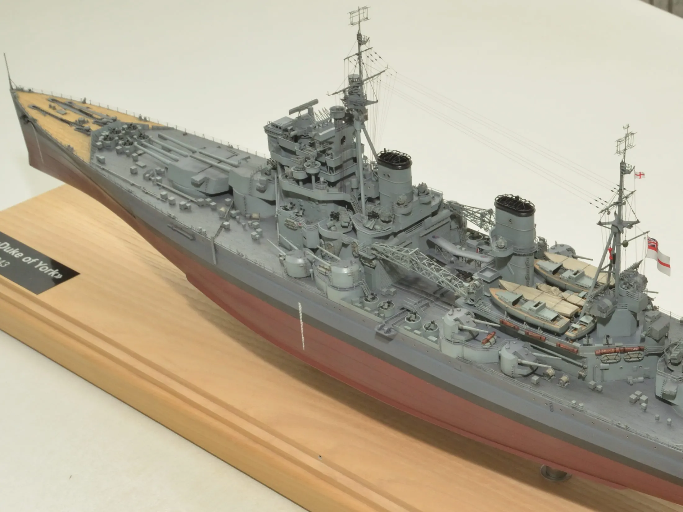 Модель корабля HMS Duke of York - Верфь на Столе