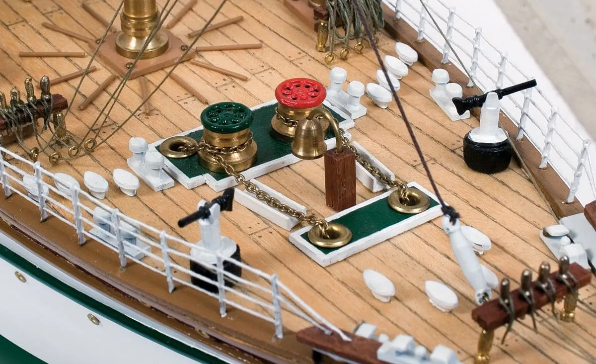 модель корабля своими руками Gorch Fock