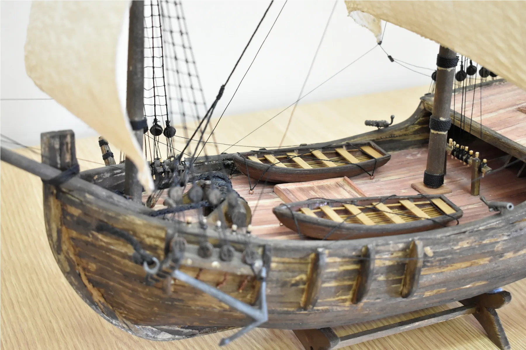 Модель корабля Каравелла «Пинта» - Верфь на Столе