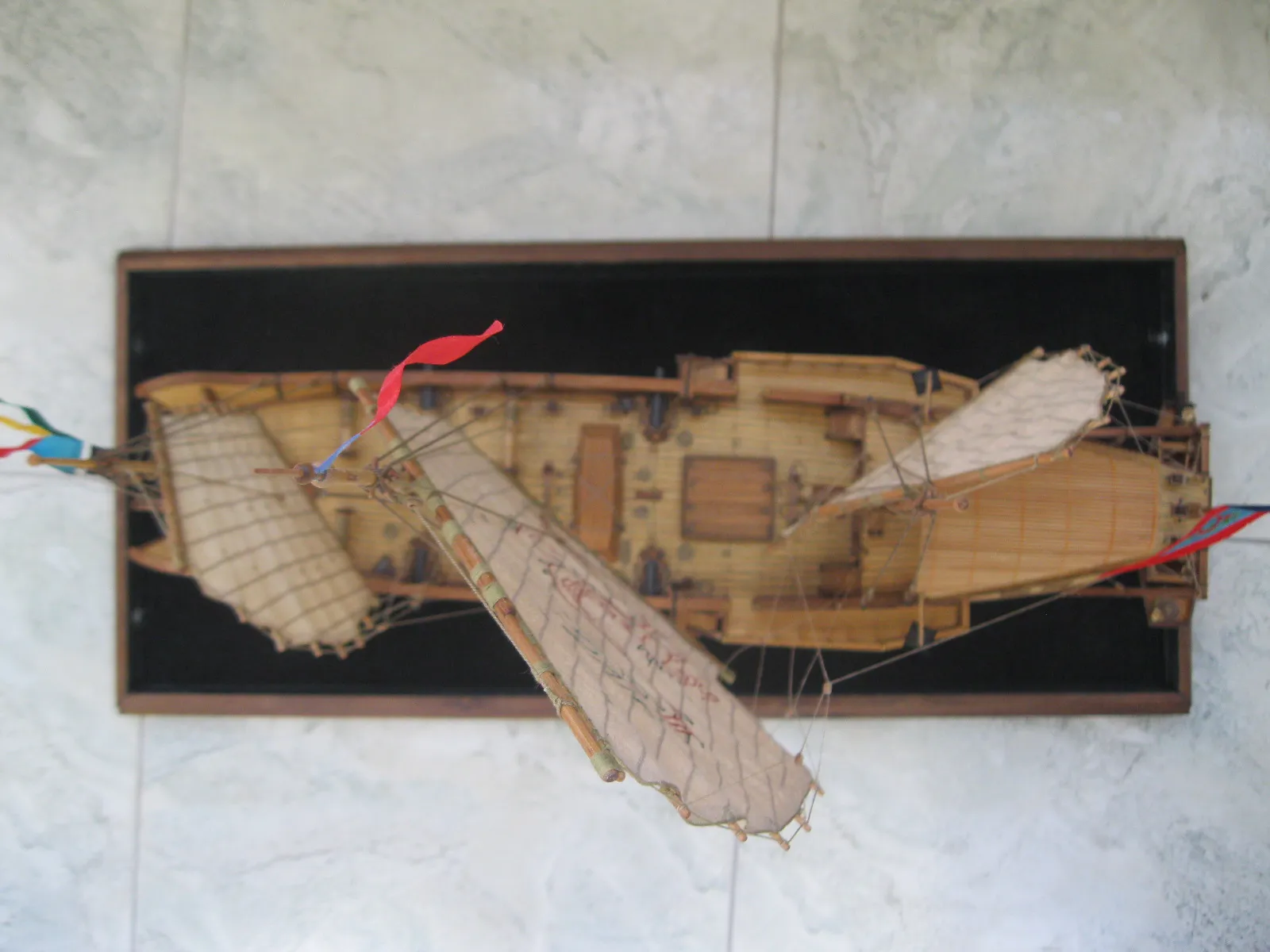 Модель корабля Джонка „RED DRAGON“  - Верфь на Столе