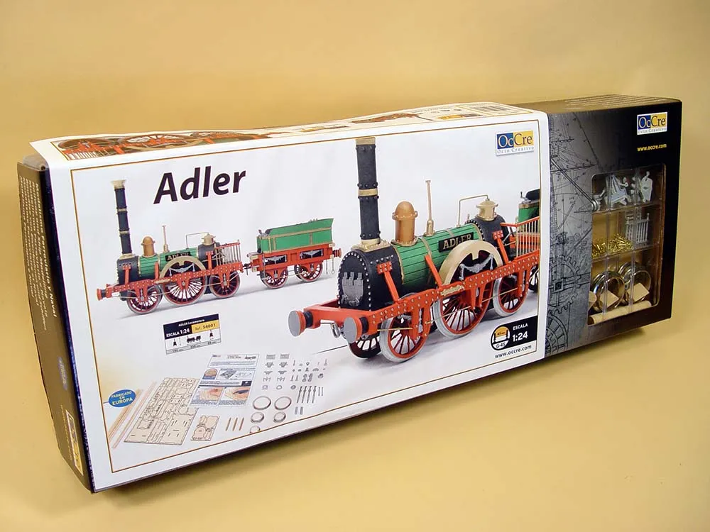 Модель паровоза ADLER + (Стартовый набор инструментов)