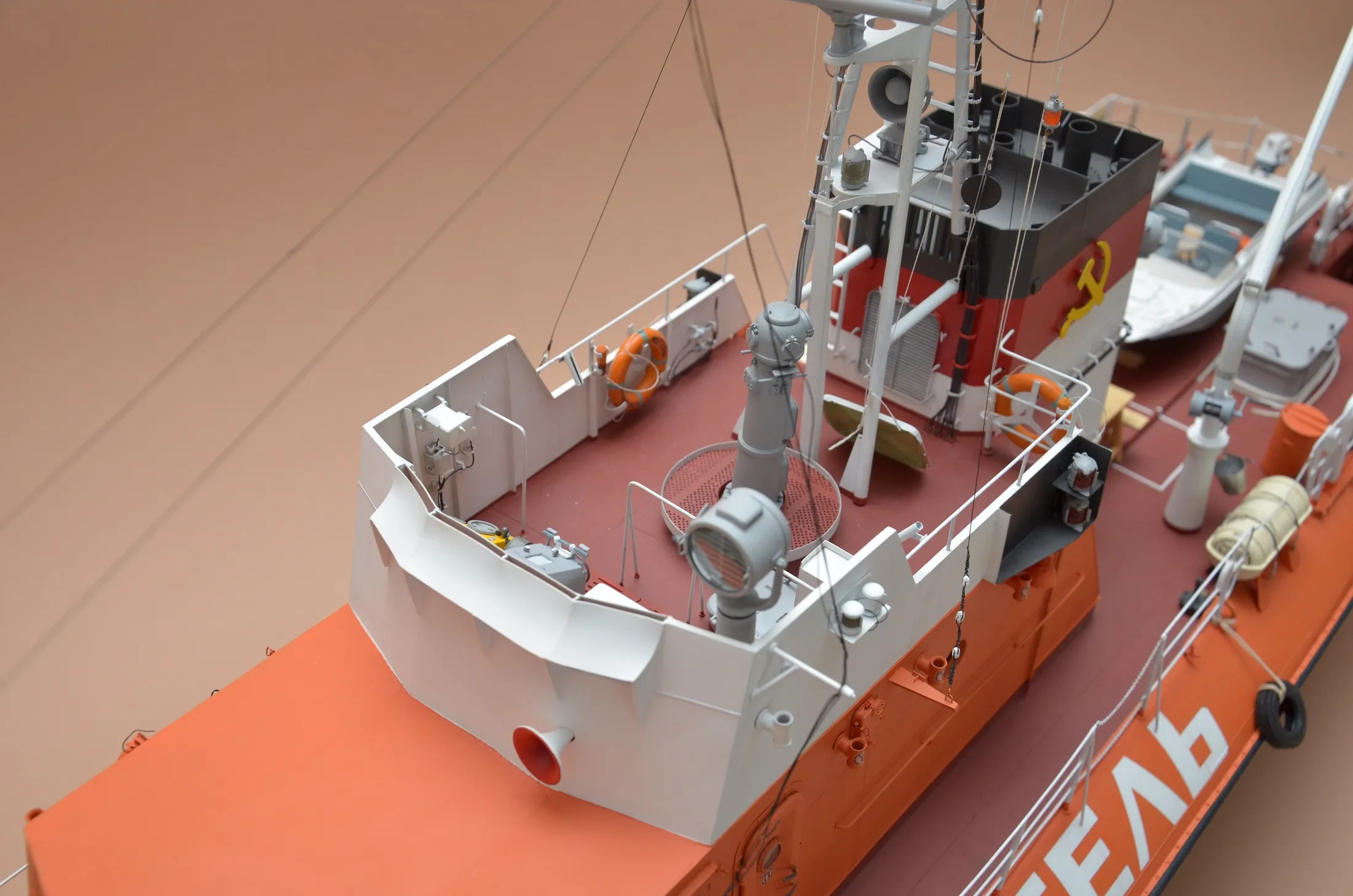 Модель корабля «Метель», проект 1458 - Верфь на Столе