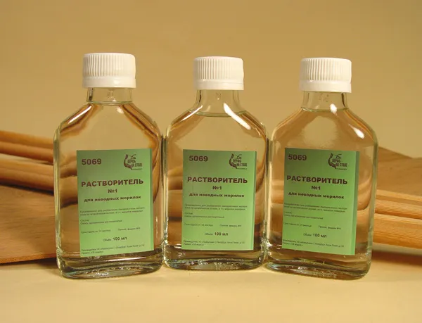 Растворитель для неводных морилок, 100 мл.