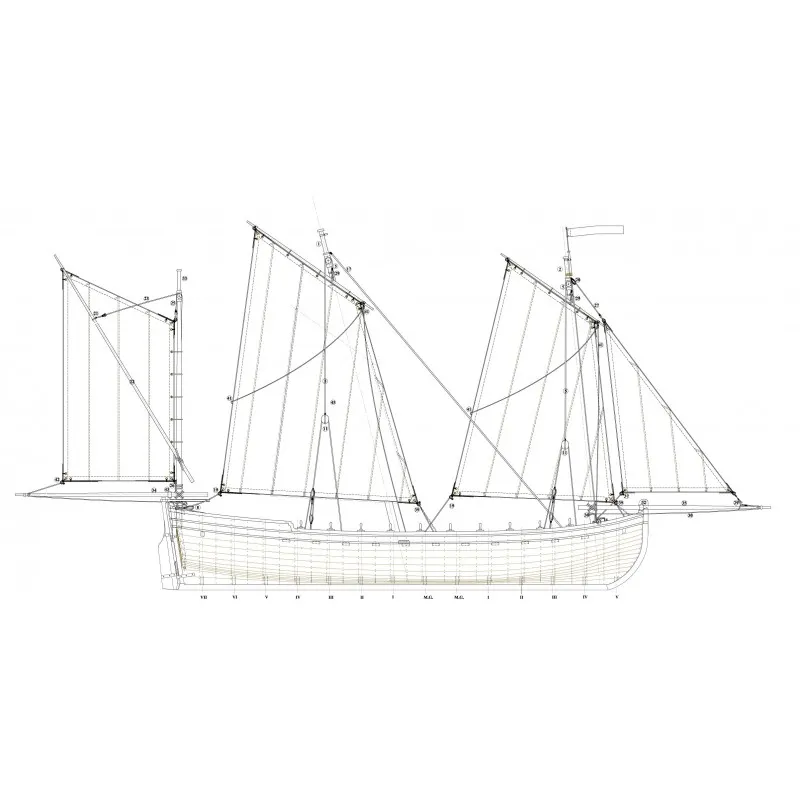 The Ship’s Longboat 1680-1780 + чертежи