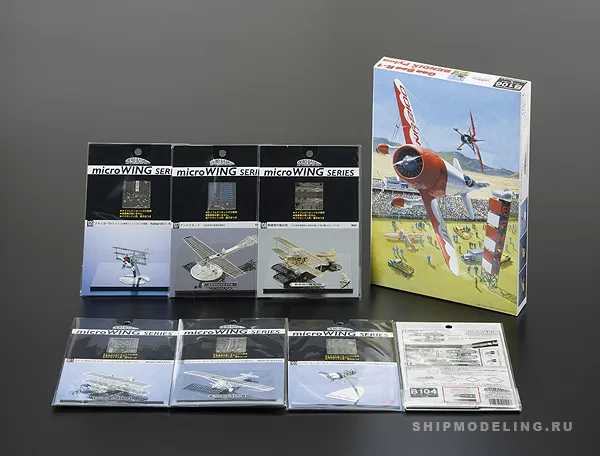 Гоночный самолёт Gee Bee Racer R-1 Движущийся