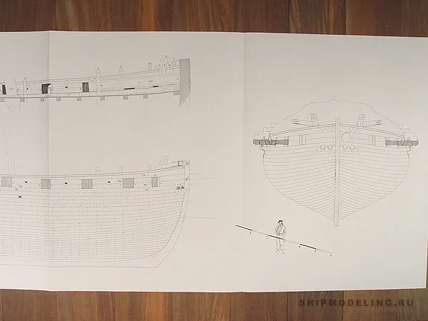 Le Cerf 1779-1780 + чертежи