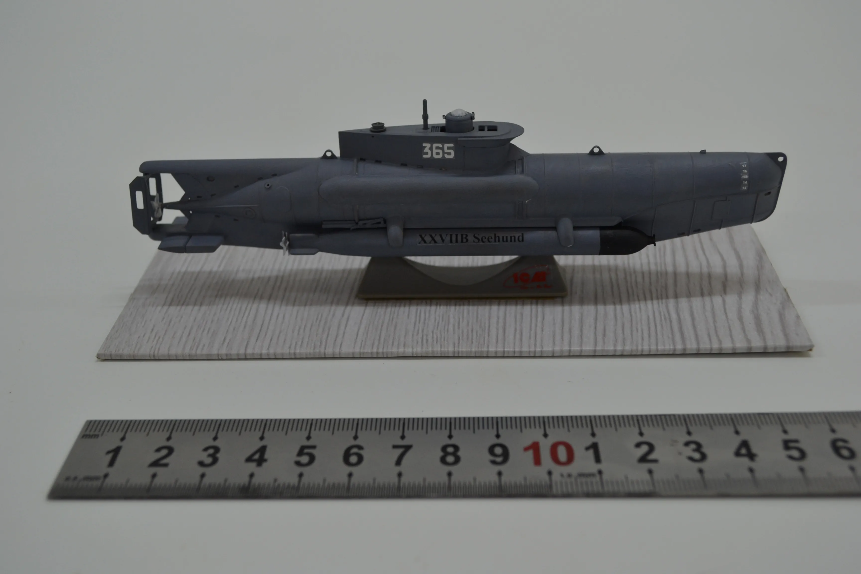 Модель корабля Подводная лодка тип "Зеехунд" - Верфь на Столе