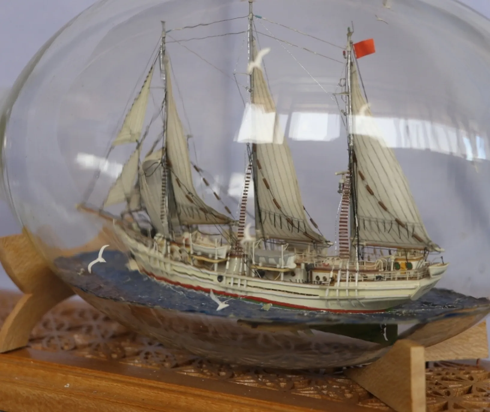 Модель корабля Немагнитная шхуна «Заря» - Верфь на Столе