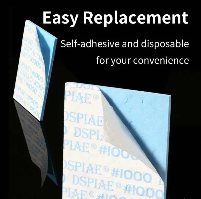 Самоклеящиеся шлифовальные диски 5 мм, зернистость 400,  96 шт