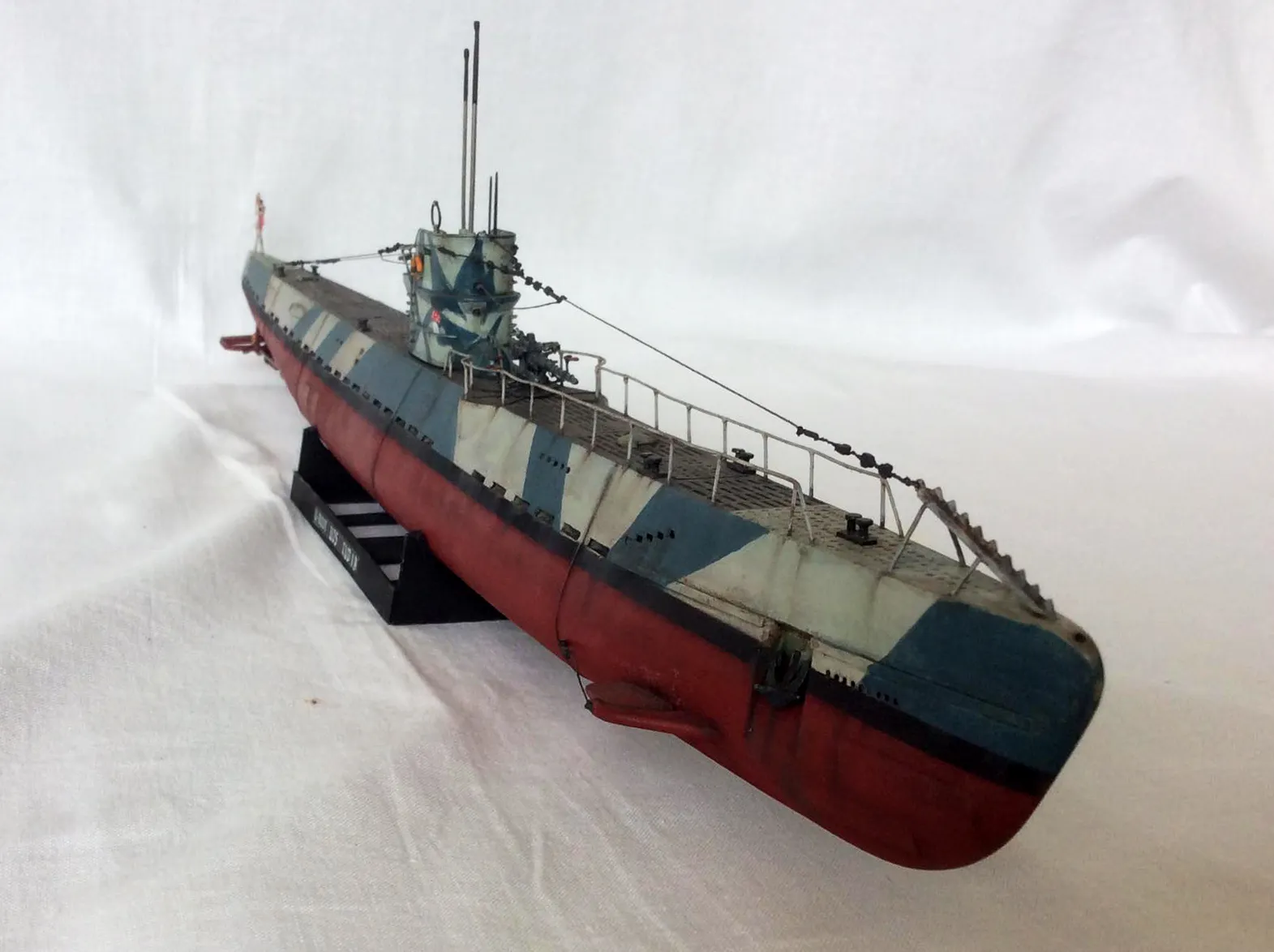 Модель корабля Океанская подводная лодка типа I U-25 - Верфь на Столе