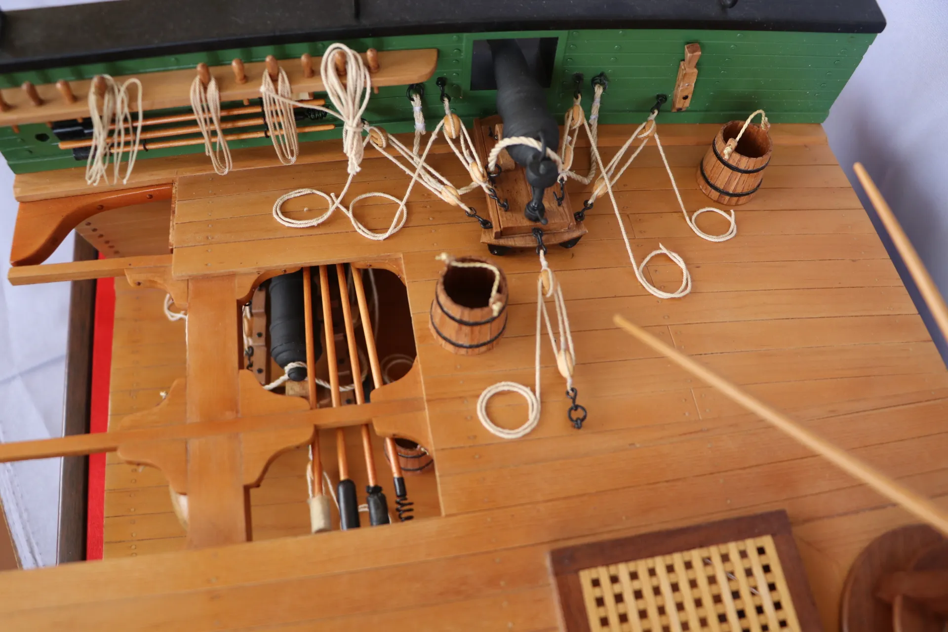 Модель корабля Шлюп "ВОСТОК" (фрагмент) - Верфь на Столе