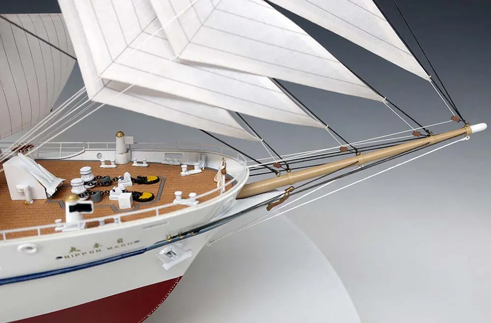 деревянная модель парусника Nippon Maru