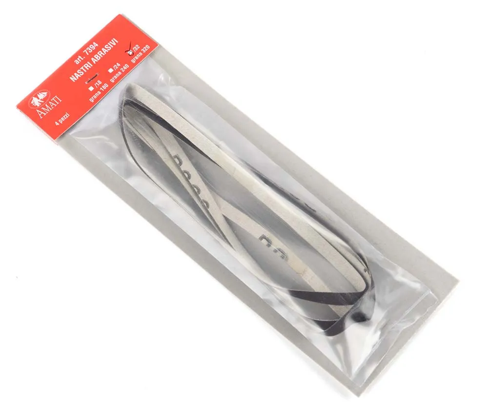 4 кольца шкурки мелкой зернистости 320 для фигурного шкурника