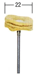 Полировальные круги Proxxon из кожи, 2 шт