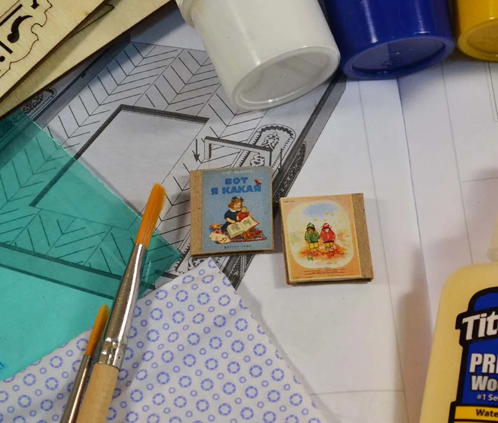 Сборная модель наличника "Драконы", 270 деталей + Клей и краски в комплекте