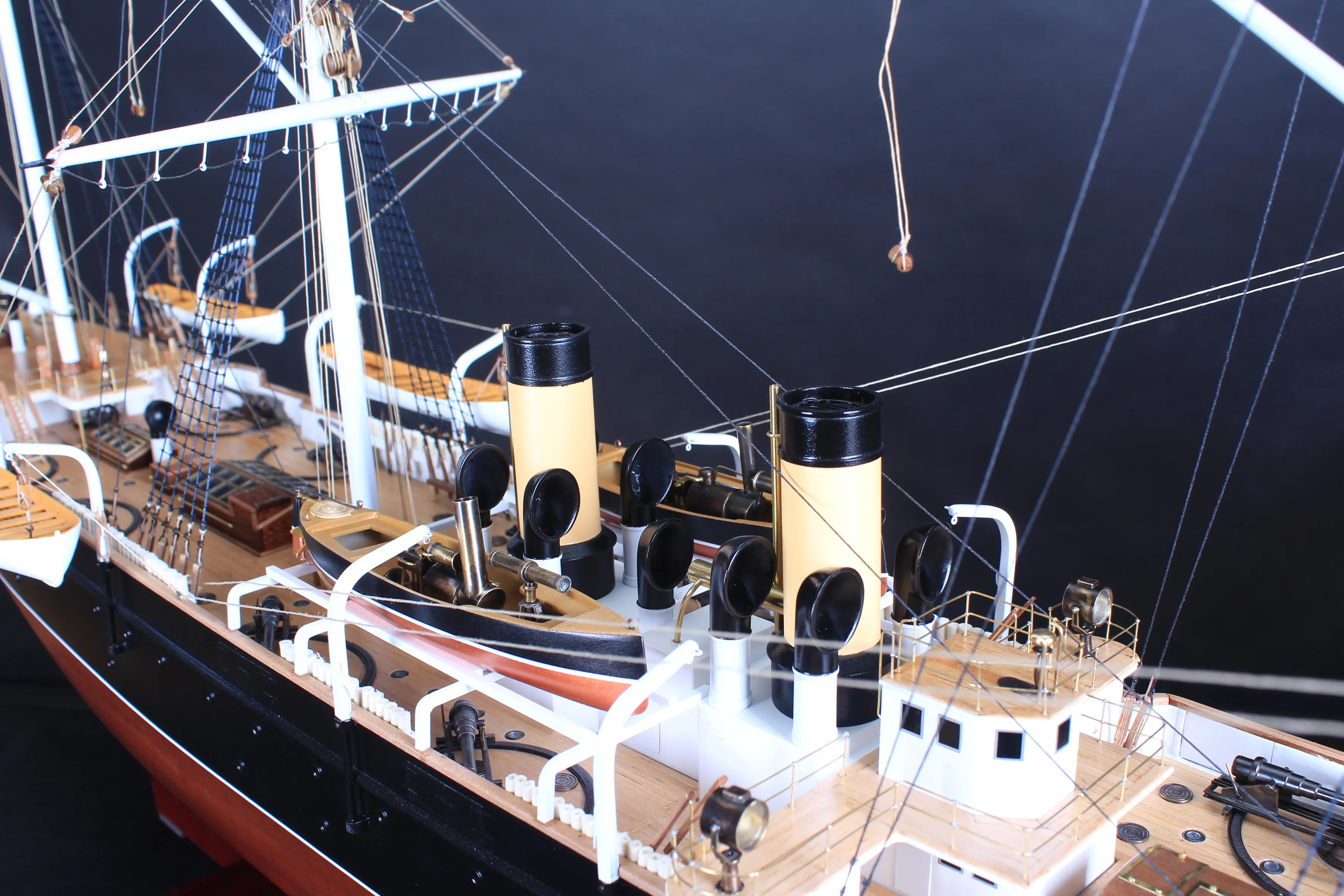 Модель корабля Корвет "Витязь" II 1884 г. - Верфь на Столе