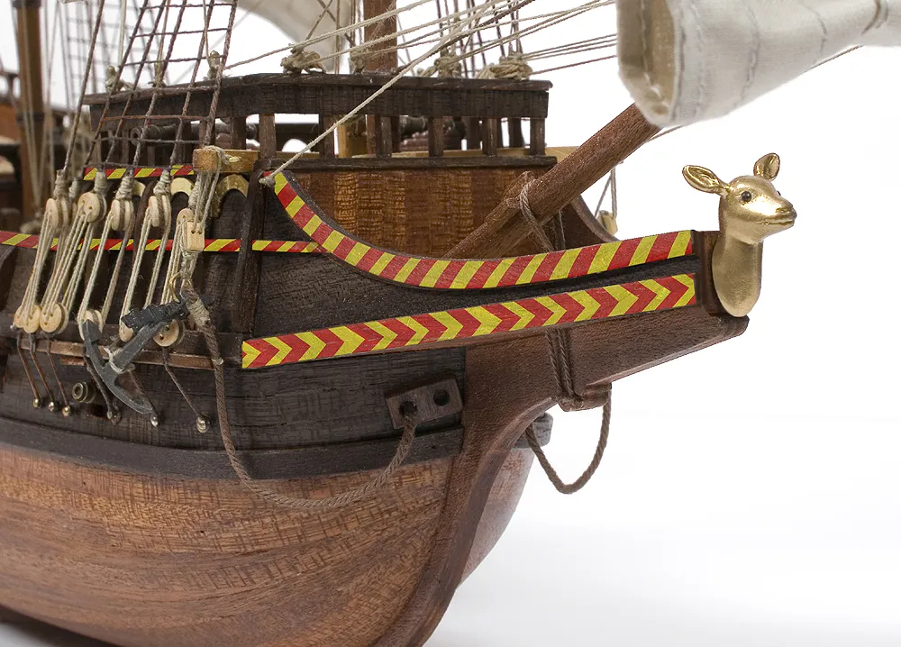 модель корабля своими руками Golden Hind улучшенная версия