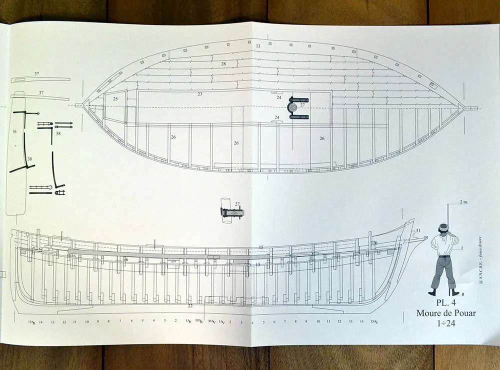 Le Moure de Pouar + чертежи