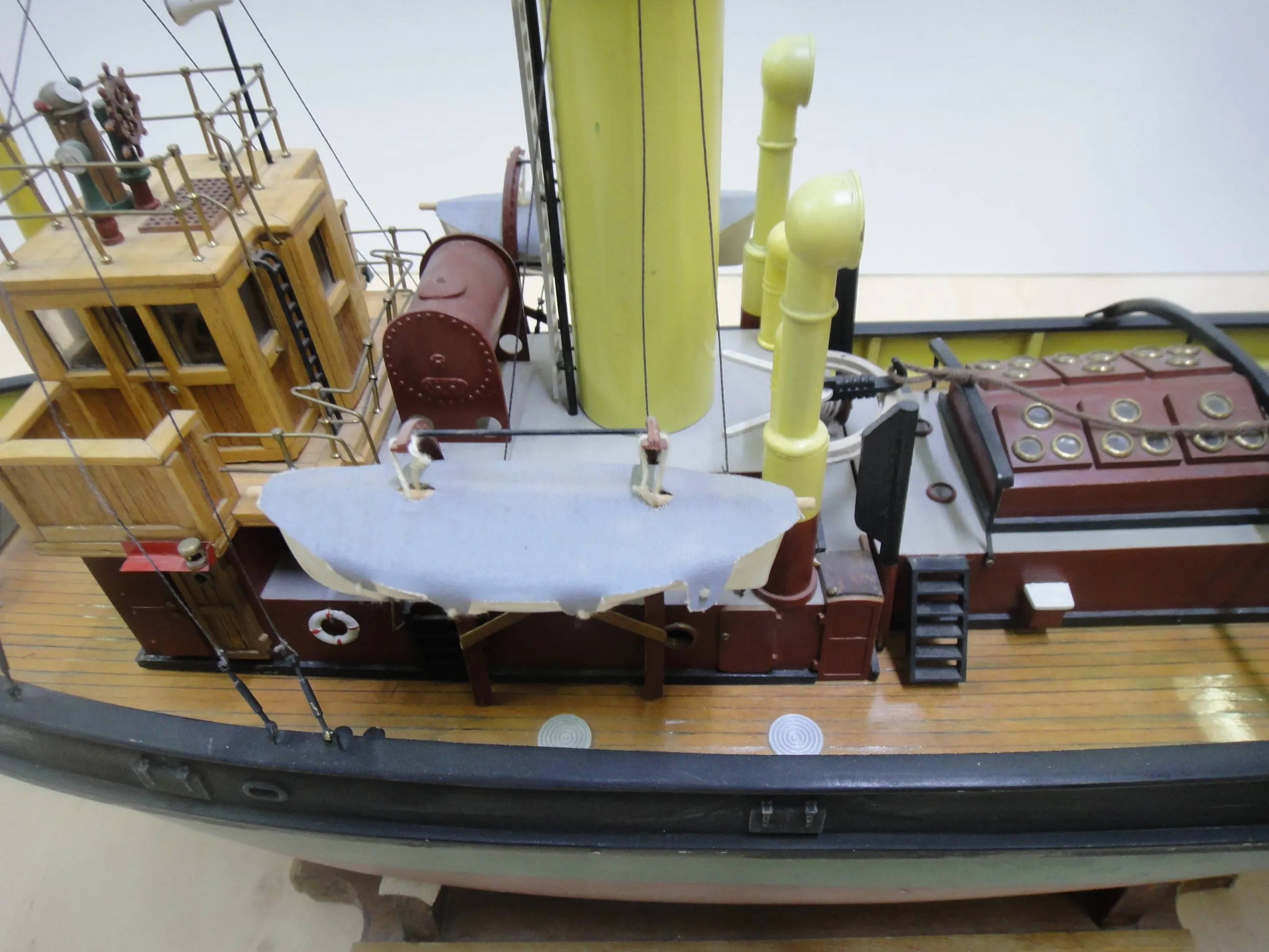 Модель корабля Буксир "St. Canute" - Верфь на Столе