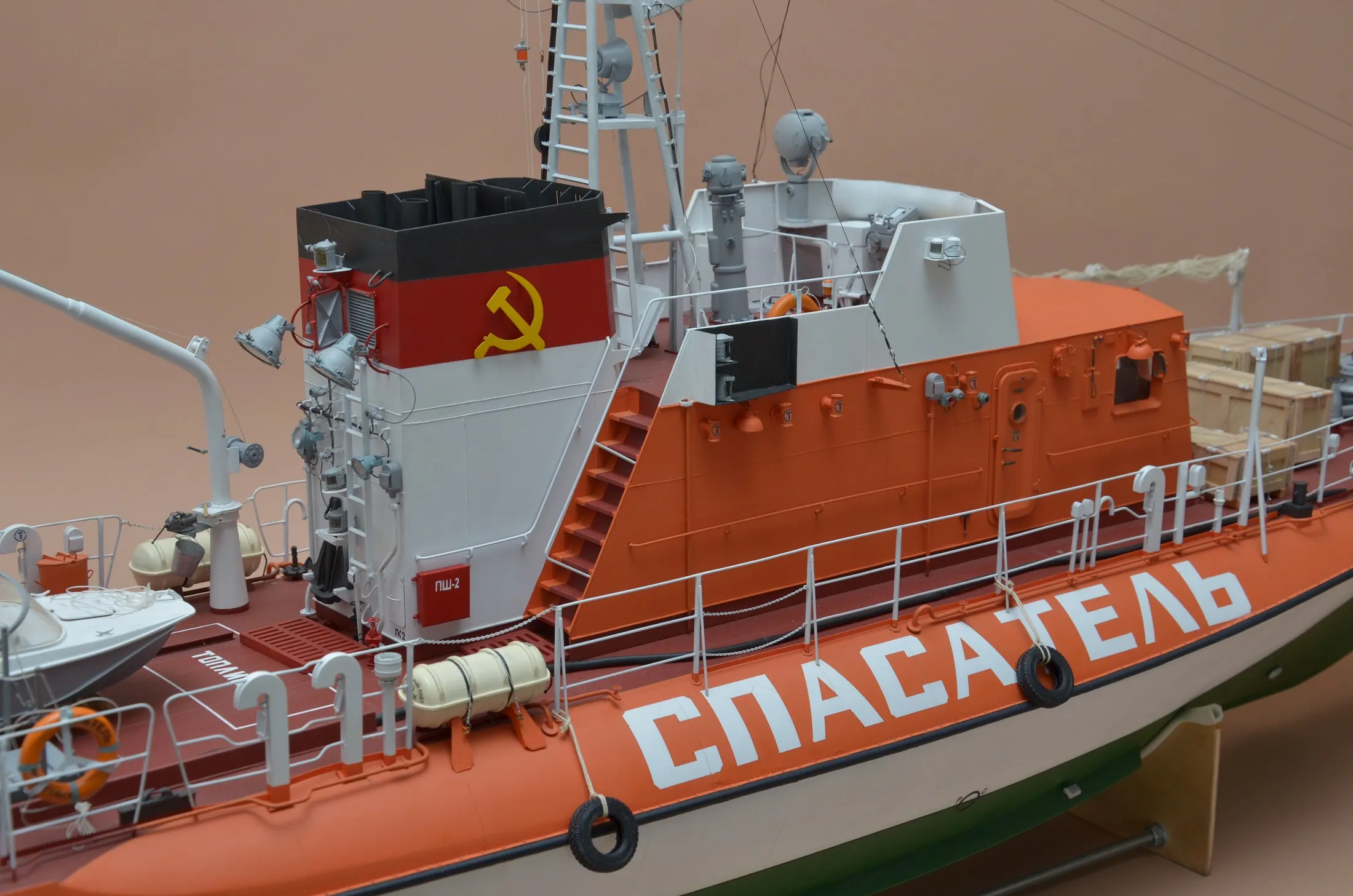 Модель корабля «Метель», проект 1458 - Верфь на Столе