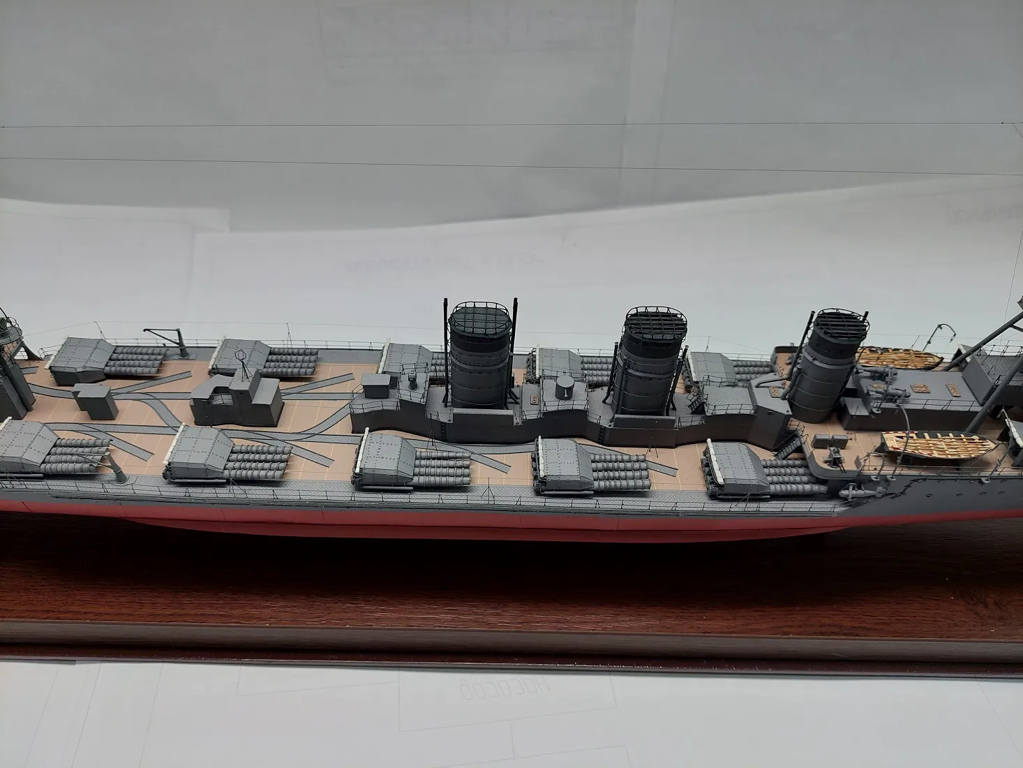 Модель корабля IJN «Kitakami» - Верфь на Столе