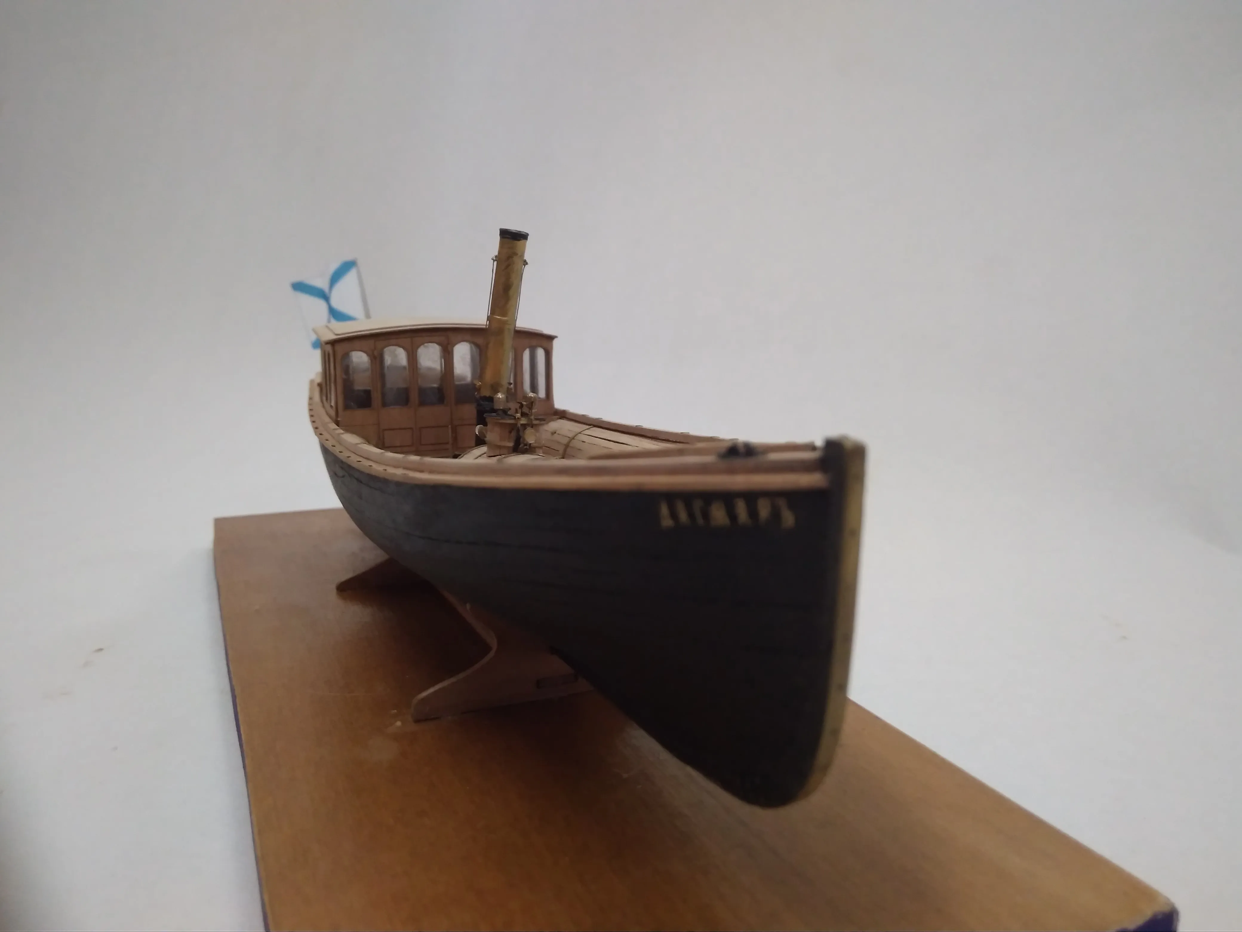 Модель корабля Императорский паровой катер «ДАГМАРЬ»  - Верфь на Столе