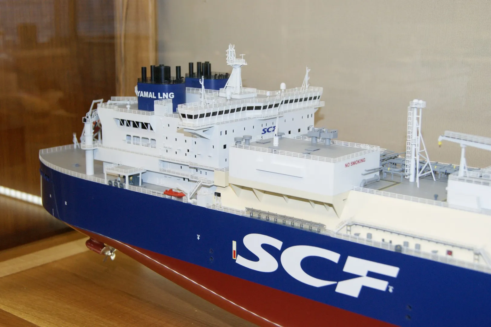 Модель корабля «Кристоф де Маржери» - Верфь на Столе