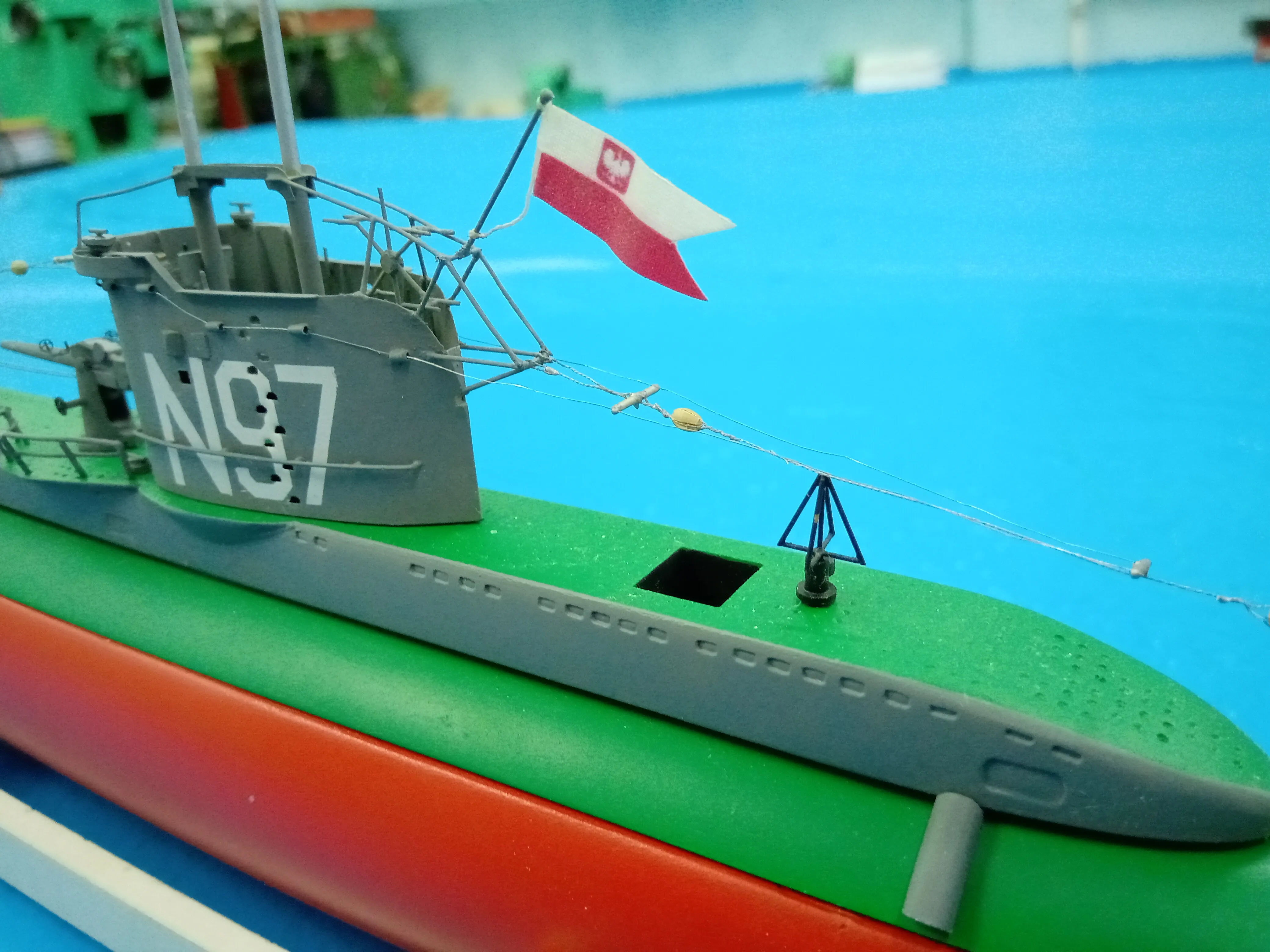 Модель корабля Sokół - Верфь на Столе