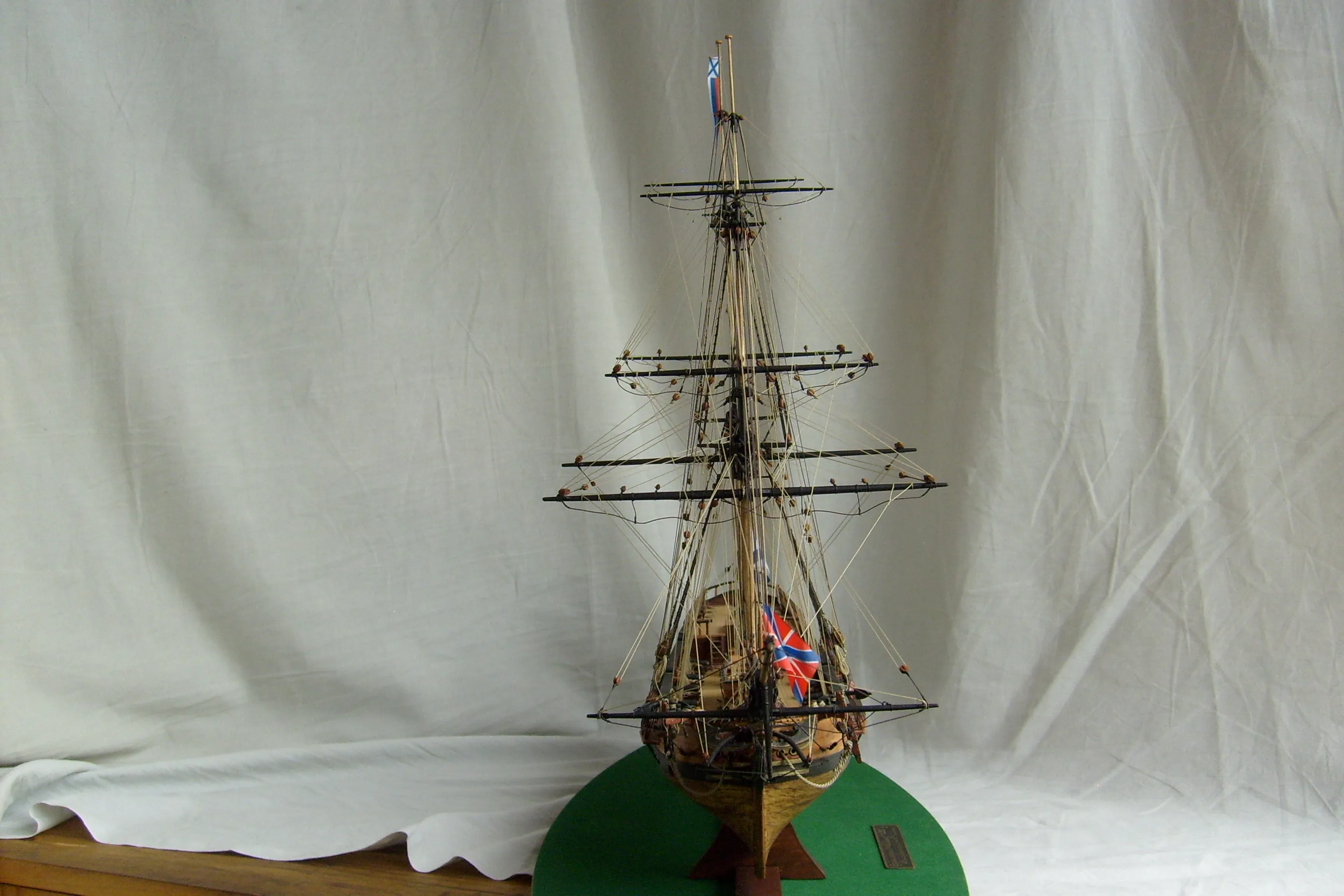 Модель корабля Бригантина "Феникс" - Верфь на Столе