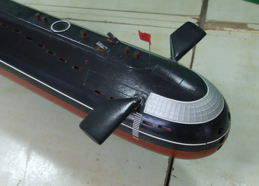 Модель корабля АПЛ К-3 «Ленинский комсомол» - Верфь на Столе