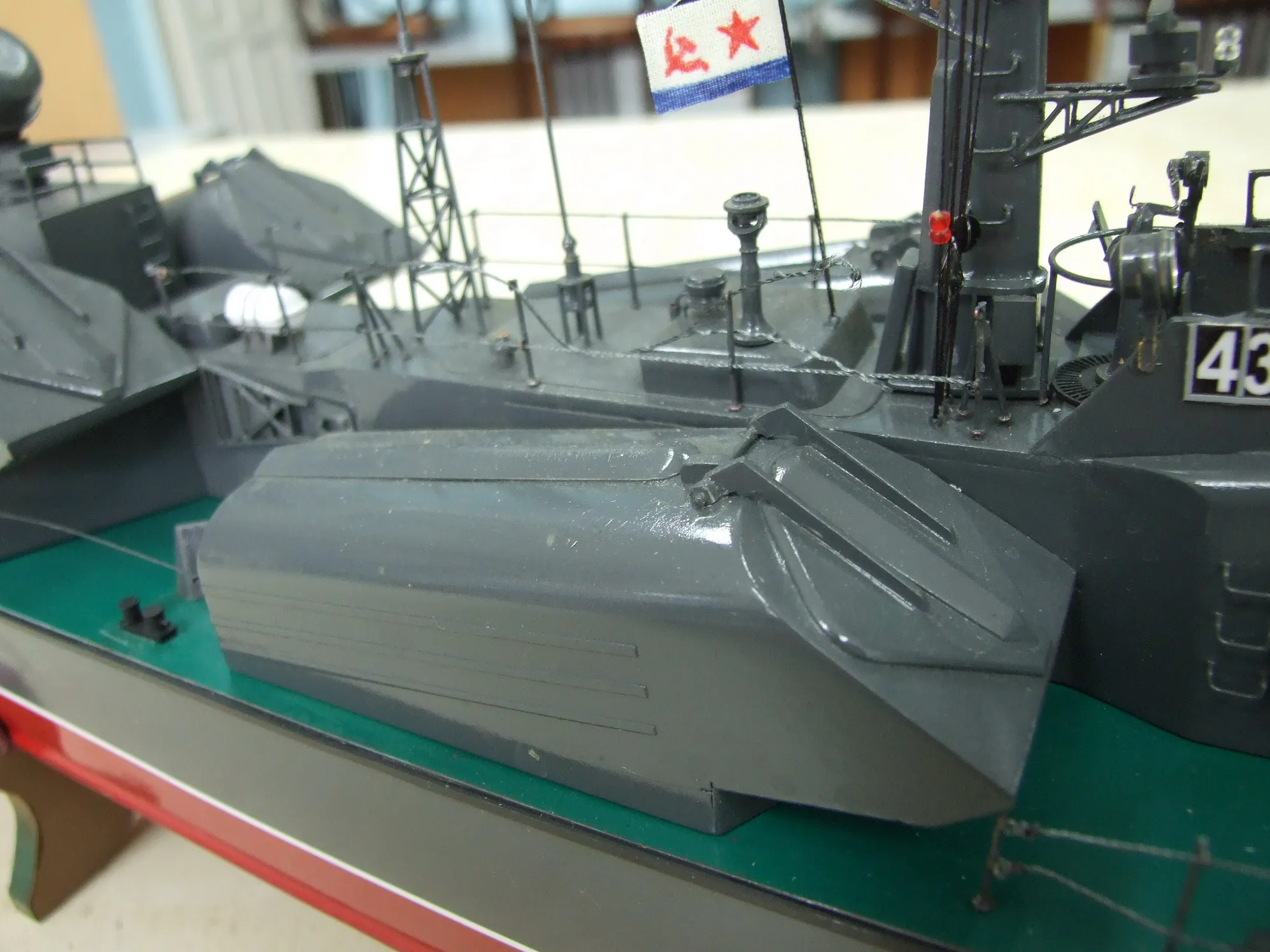 Модель корабля Ракетный катер проекта 205 «Оса» - Верфь на Столе