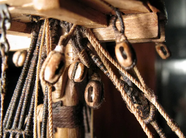 Модель корабля LA SALAMANDRE - Верфь на Столе