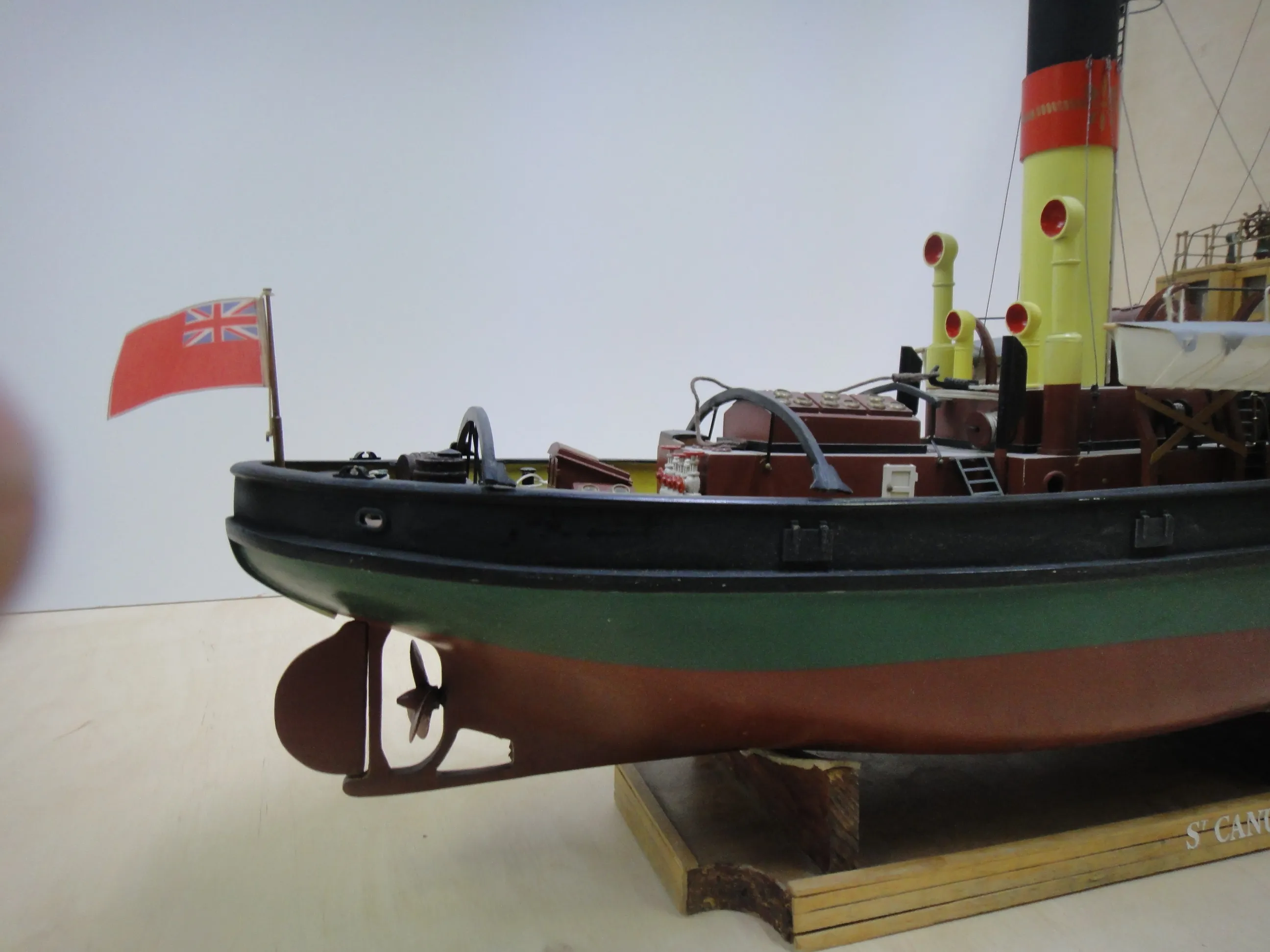 Модель корабля Буксир "St. Canute" - Верфь на Столе