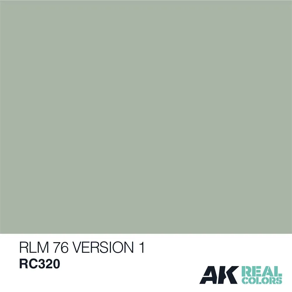Краска AK Interactive, акриловая  RLM 76 Version 1, 10 мл