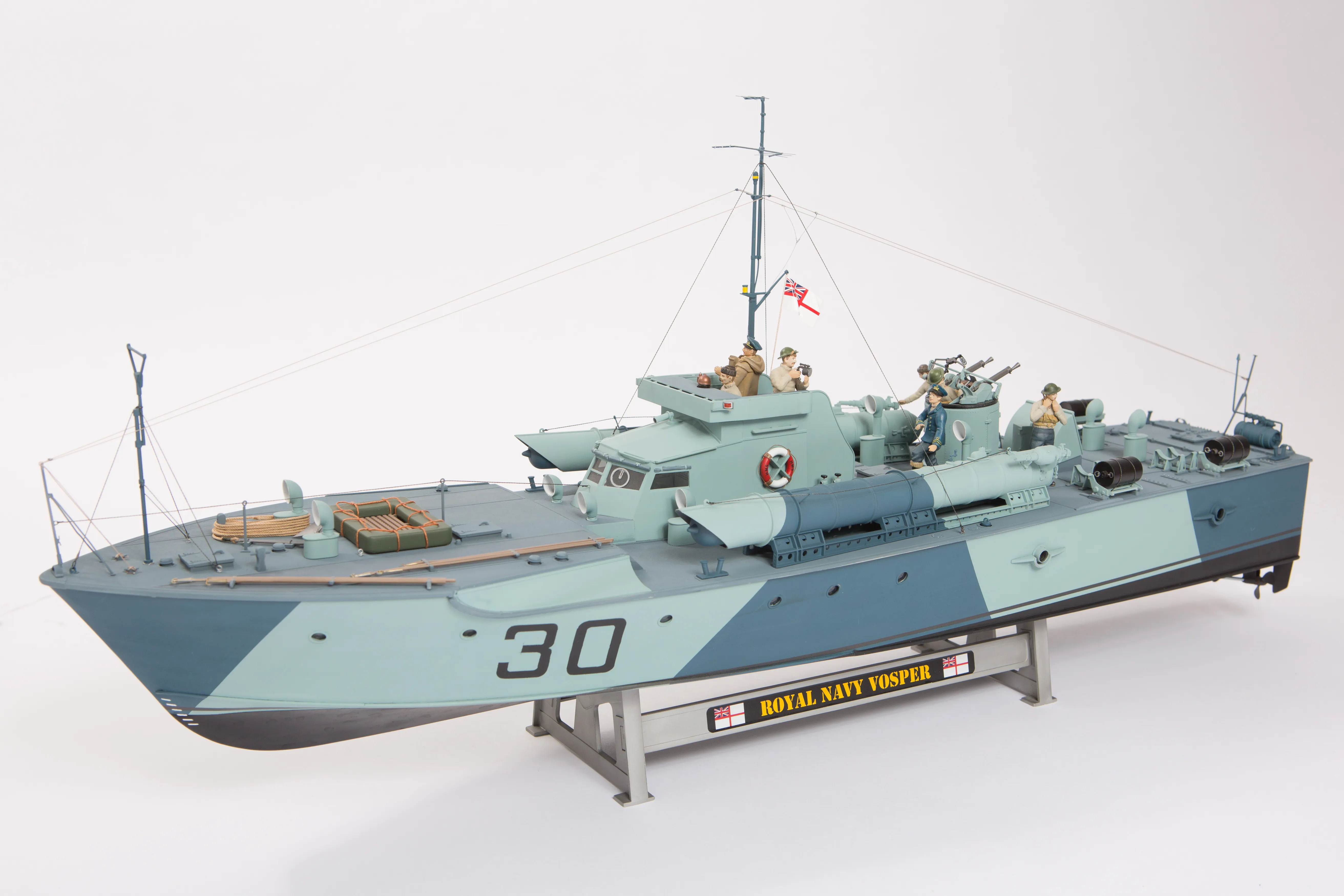 Модель корабля Торпедный катер "Vosper" MTB-30 - Верфь на Столе