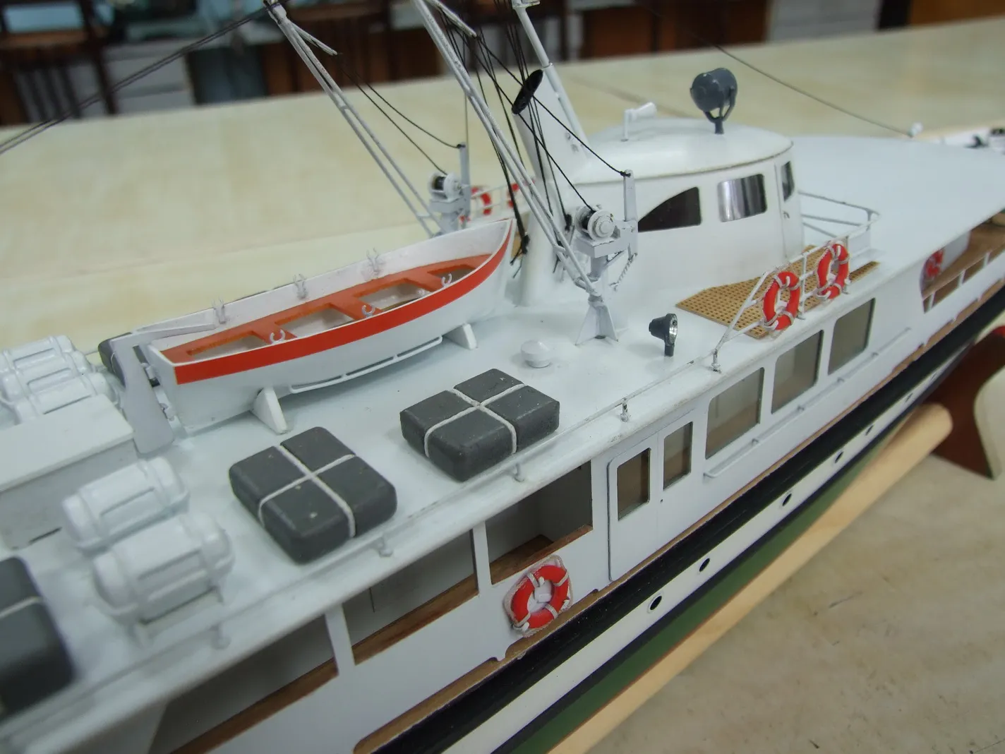 Модель корабля Морской пассажирский катер “EWA” - Верфь на Столе