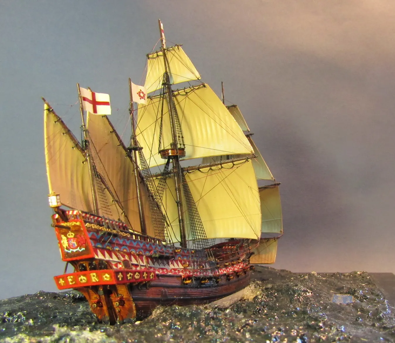 Модель корабля HMS “Revenge” 1577 - Верфь на Столе