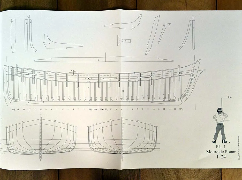 Le Moure de Pouar + чертежи