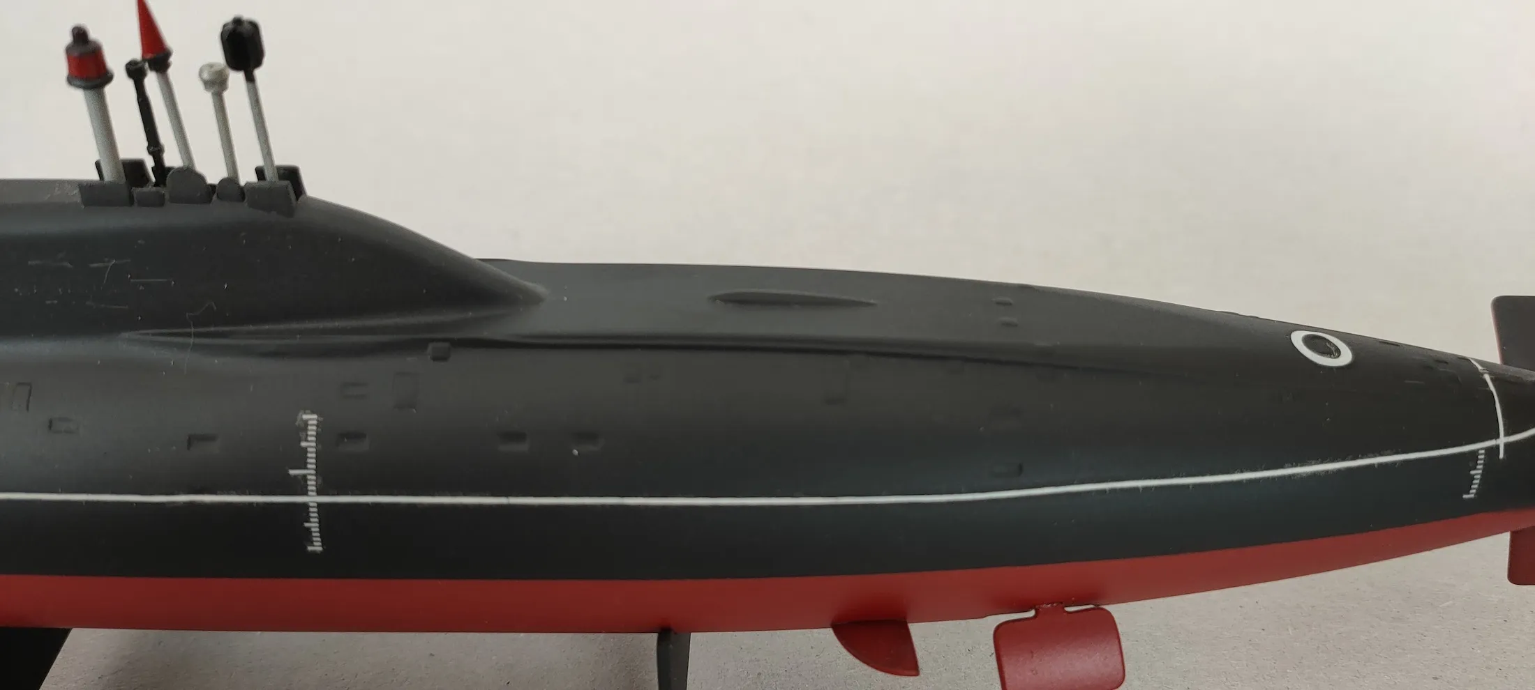 Модель корабля Гвардейская атомная подводная лодка ВМФ России К-267 «Дракон» - Верфь на Столе