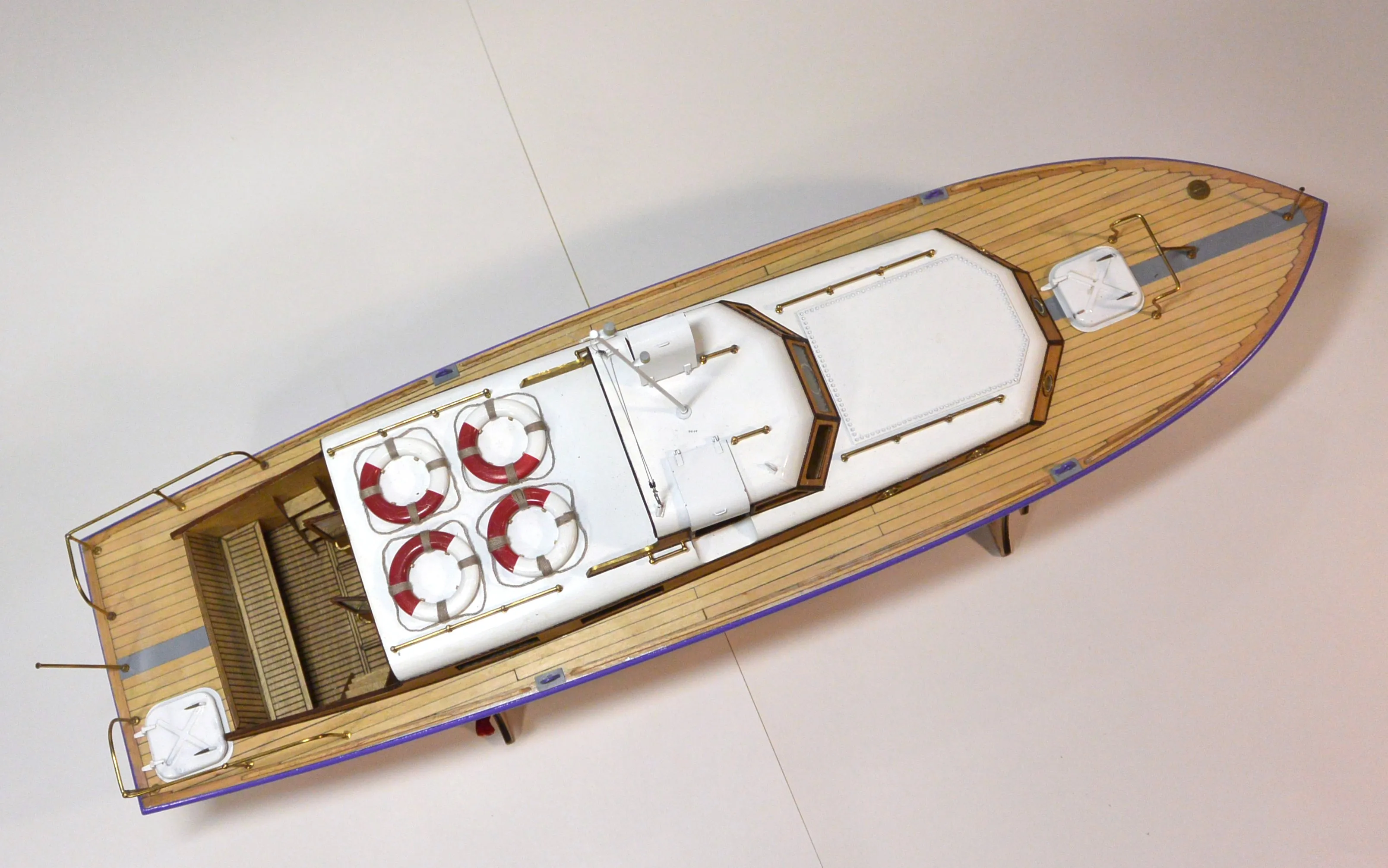 Модель корабля Адмиралтейский катер пр. 371Б - Верфь на Столе