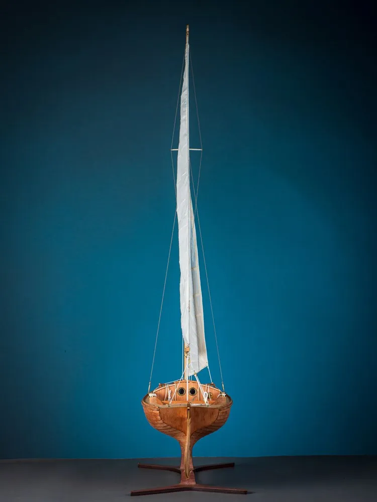 Яхта Folkboat, комплектация Продвинутая + (Полный набор инструментов, клея и лак)