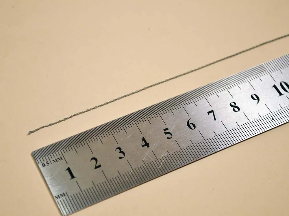 Цепь полимерная, звено с контрфорсом 1,3 мм, длина 300 мм