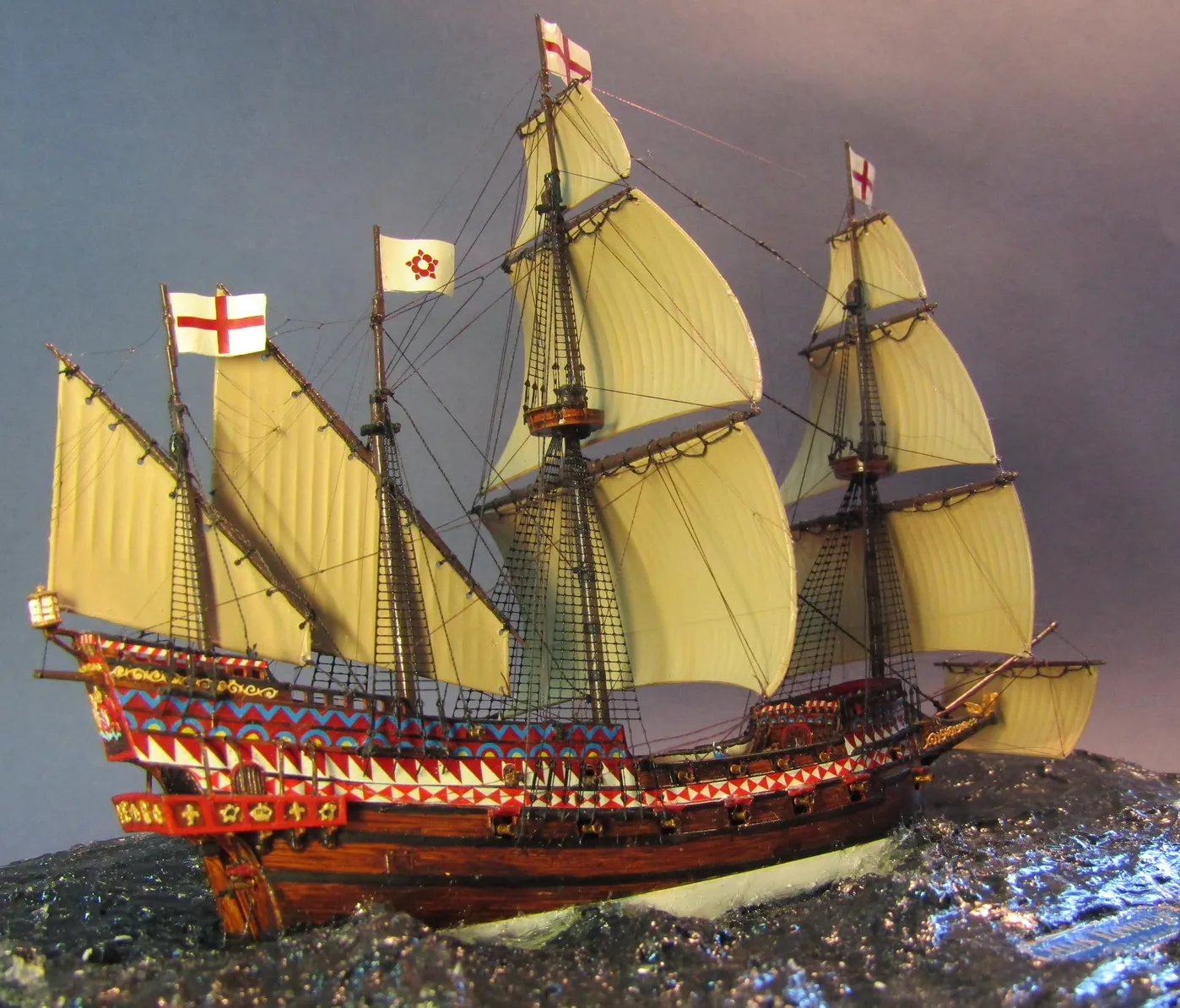 Модель корабля HMS “Revenge” 1577 - Верфь на Столе