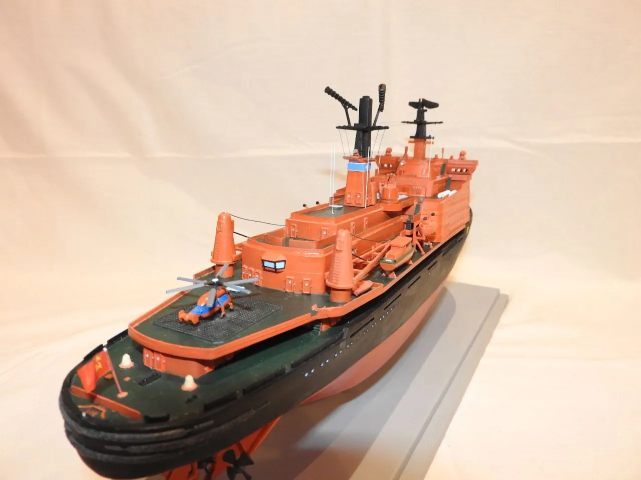 Модель корабля Ледокол «Арктика» 1972г. - Верфь на Столе